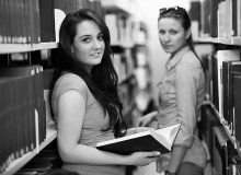 "Portrait of a two young woman, 22 years old.More photos of that model:"